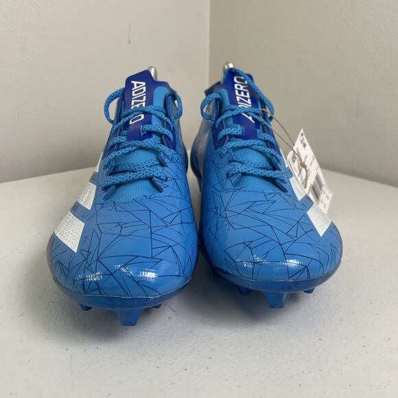 Adidas Mens Size Football Cleats Adizero Electric Blue IE8866 New Hidden Gems - Picture 5 of 9